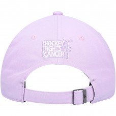 Бейсболка Toronto Maple Leafs adidas 2022 Hockey Fights Cancer Slouch - Purple