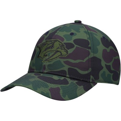 Бейсболка Nashville Predators adidas Locker Room Slouch - Camo