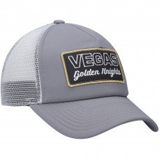 Бейсболка Vegas Golden Knights Adidas Locker Room Foam Trucker - Gray/White