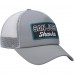 San Jose Sharks Adidas Locker Room Foam Trucker Snapback Hat - Gray/White