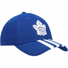 Toronto Maple Leafs Adidas Locker Room Three Stripe Adjustable Hat - Blue