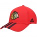 Бейсболка Chicago Blackhawks adidas Locker Room Three Stripe - Red