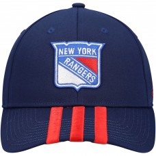 Бейсболка New York Rangers adidas Locker Room Three Stripe - Navy