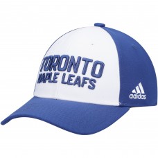 Toronto Maple Leafs Adidas Locker Room Adjustable Hat - White