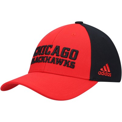 Бейсболка Chicago Blackhawks adidas Locker Room - Red