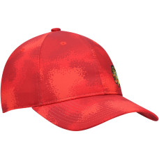 Женская бейсболка Chicago Blackhawks adidas Red Camo Slouch