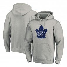 Толстовка Toronto Maple Leafs Heather Gray Primary Team Logo Fleece Fitted