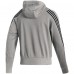 Толстовка на молнии Washington Capitals adidas Fashion - Heathered Gray
