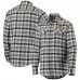 Chicago Blackhawks Antigua Ease Plaid Button-Up Long Sleeve Shirt - Black/Gray - оригинальная атрибутика Чикаго Блэкхокс