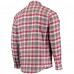 Рубашка New Jersey Devils Antigua Ease Plaid Button-Up - Red/Gray