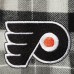 Рубашка Philadelphia Flyers Antigua Ease Plaid Button-Up - Black/Gray