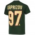 Подростковая Minnesota Wild Kirill Kaprizov Green Player Name & Number T-Shirt