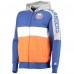 Толстовка на молнии New York Islanders Starter Playoffs Color Block - Royal/Orange