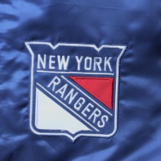 Куртка New York Rangers Starter The Leader Varsity Satin - Blue/Red