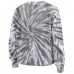 Галстук Футболка с длинным рукавом Vegas Golden Knights WEAR by Erin Andrews Womens-Dye - Gray