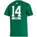 Футболка Jamie Benn Dallas Stars Adidas Captain Patch - Kelly Green - оригинальные футболки Даллас Старз