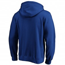 Buffalo Sabres Royal Victory Arch Team Fitted Pullover Hoodie