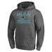 Толстовка San Jose Sharks Charcoal Victory Arch Team Fitted