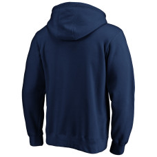 Seattle Kraken Navy Victory Arch Team Fitted Pullover Hoodie
