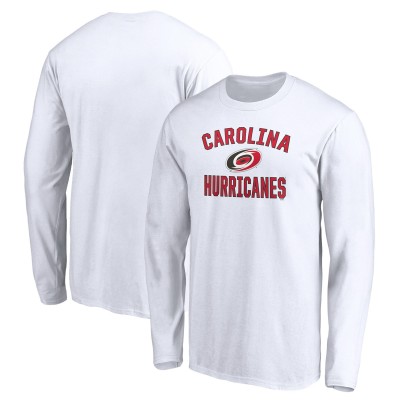 Футболка с длинным рукавом Carolina Hurricanes Victory Arch - White