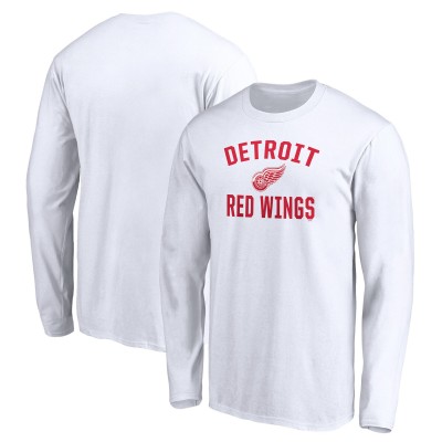 Футболка с длинным рукавом Detroit Red Wings Victory Arch - White