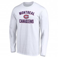 Футболка с длинным рукавом Montreal Canadiens Victory Arch - White