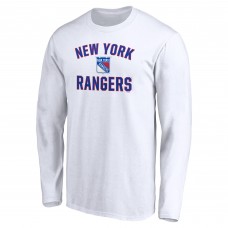 Футболка с длинным рукавом New York Rangers White Victory Arch