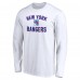 Футболка с длинным рукавом New York Rangers White Victory Arch