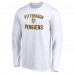 Pittsburgh Penguins White Victory Arch Long Sleeve T-Shirt