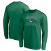 Vancouver Canucks Green Victory Arch Long Sleeve T-Shirt