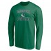Vancouver Canucks Green Victory Arch Long Sleeve T-Shirt