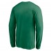 Vancouver Canucks Green Victory Arch Long Sleeve T-Shirt