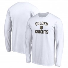Vegas Golden Knights White Victory Arch Long Sleeve T-Shirt