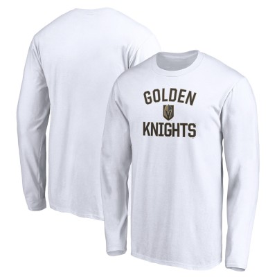 Vegas Golden Knights White Victory Arch Long Sleeve T-Shirt
