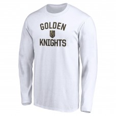 Vegas Golden Knights White Victory Arch Long Sleeve T-Shirt