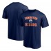 Футболка Edmonton Oilers Victory Arch Team - Navy - оригинальные футболки Эдмонтон Ойлерз