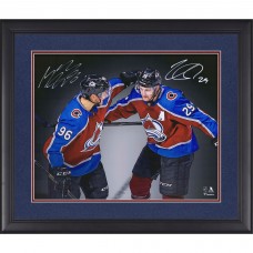 Multi-Signed Colorado Avalanche Mikko Rantanen & Nathan MacKinnon Fanatics Authentic Framed 16 x 20 Spotlight Photograph Multi-Signed Colorado Avalanche Mikko Rantanen & Nathan MacKinnon Fanatics Authentic Framed 16 x 20 Spotlight Photograph