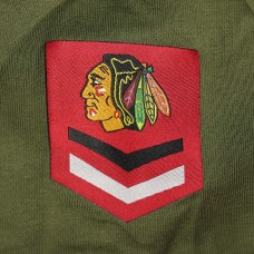 Толстовка с капюшоном Chicago Blackhawks Levelwear Delta Shift - Green