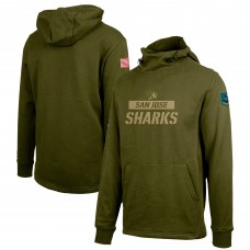 Толстовка с капюшоном San Jose Sharks Levelwear Delta Shift - Green