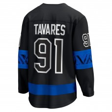 John Tavares Toronto Maple Leafs Alternate Premier Breakaway Reversible Player Jersey - Black