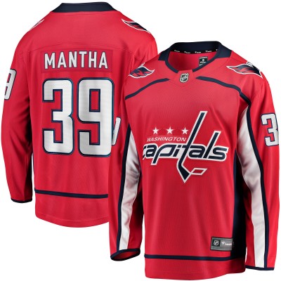 Игровая джерси Anthony Mantha Washington Capitals Fanatics Home Breakaway Replica - Red