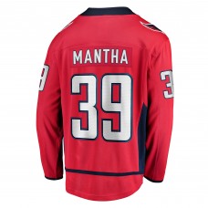 Anthony Mantha Washington Capitals Home Premier Breakaway Player Jersey - Red