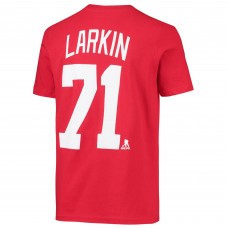 Dylan Larkin Detroit Red Wings Youth Captain Name & Number T-Shirt - Red