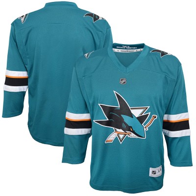 Детская игровая джерси San Jose Sharks Youth Home Replica - Teal