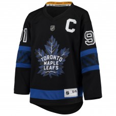 Игровая джерси John Tavares Toronto Maple Leafs Youth Alternate Replica Player - Black