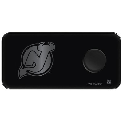 Зарядная станция для APPLE 3в1 New Jersey Devils - оригинальные мобильные аксессуары НХЛ
