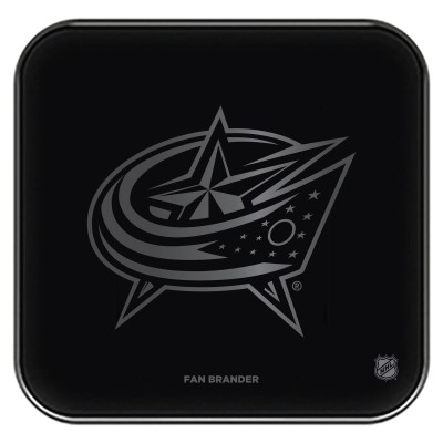Columbus Blue Jackets Fast Charging Glass Wireless Charge Pad