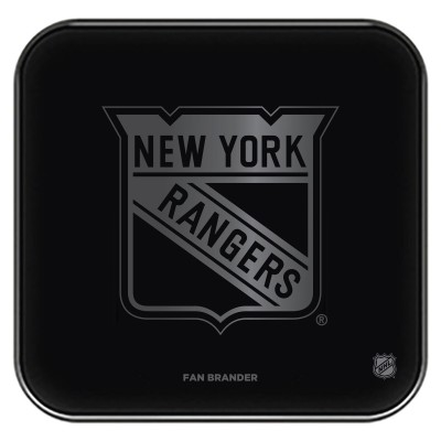 New York Rangers Fast Charging Glass Wireless Charge Pad