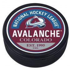 Colorado Avalanche Block Hockey Puck