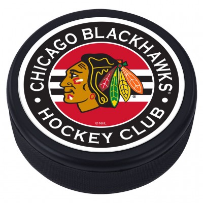Шайба Chicago Blackhawks Striped